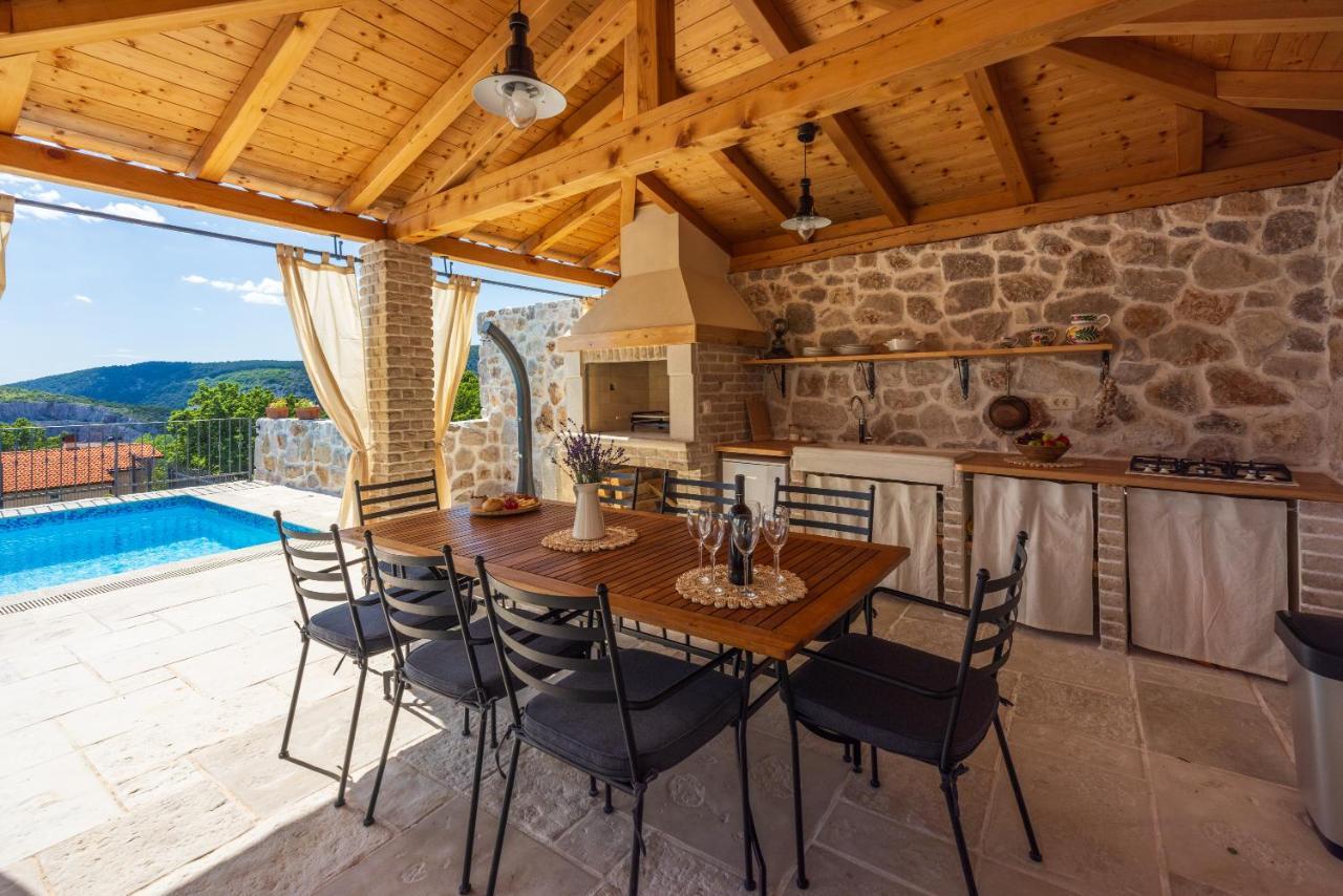 Stone Villa Mavric Grižane Exterior foto